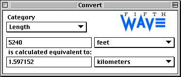 In Illuminance, refined "footcandles to lux" and "lux to footcandles". * In Luminance, refined "lamberts to stilbs", "candles/m2 to stilbs".